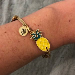 Bourbon and Bowties Pineapple Bracelet
